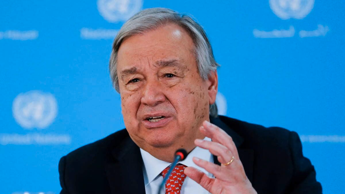 antonio guterres proposes a code of conduct to combat ‘grave’ misinformation