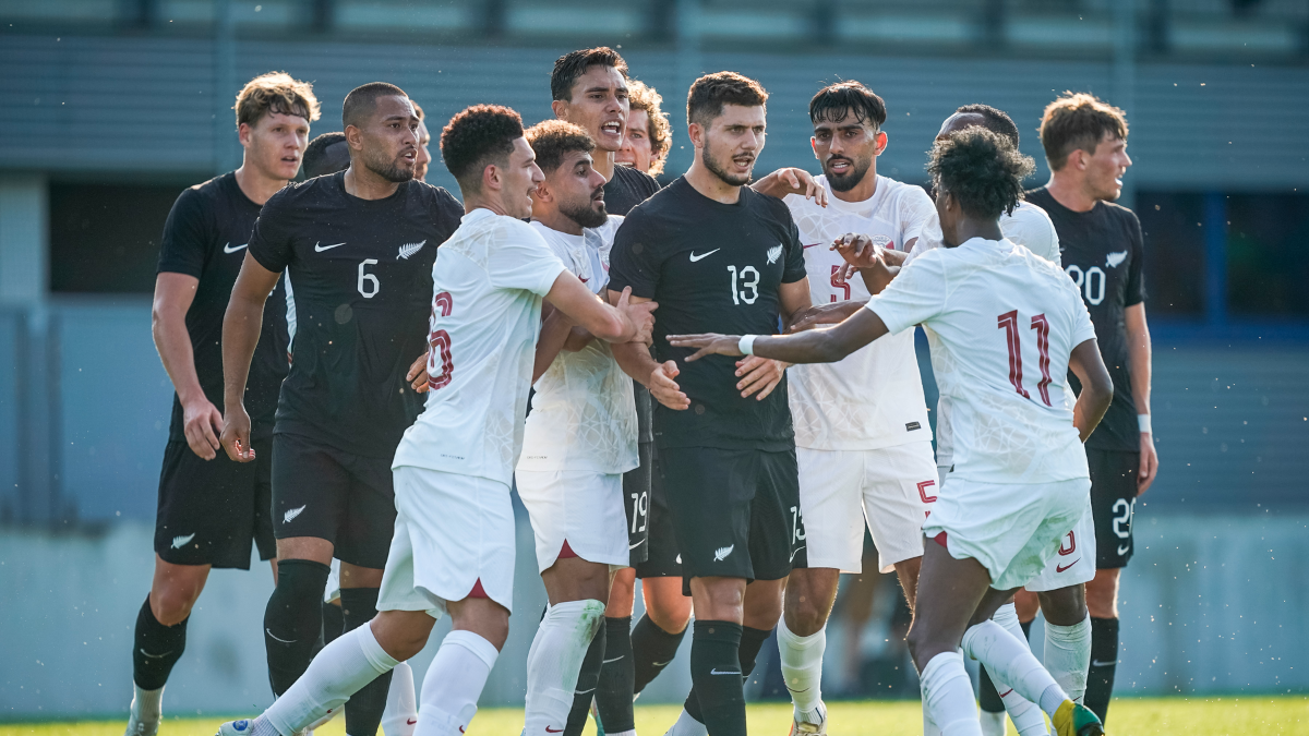 racism in sports new zealand qatar match halted due to racial abuse