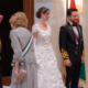 royal wedding reception princess rajwa al hussein flaunts dolce & gabbana gown