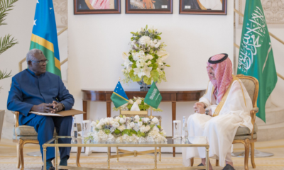 saudi arabia’s fm and solomon islands pm discuss ways to develop joint cooperation