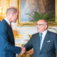 bahrain’s crown prince holds meeting with britain’s prince william