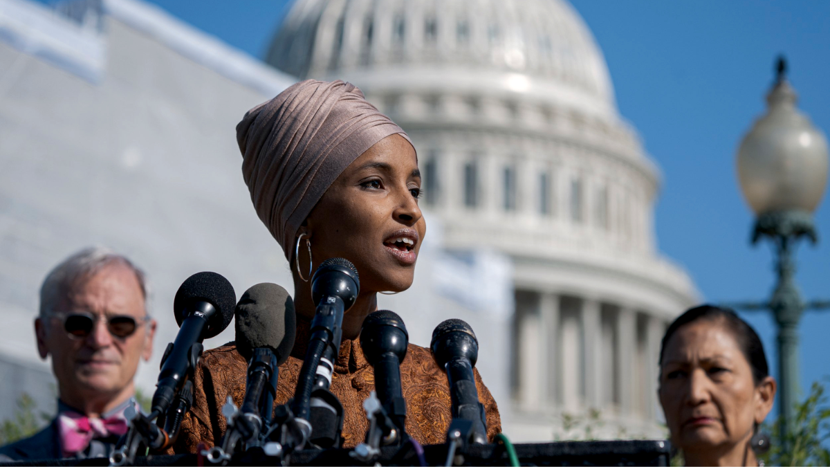 ilhan omar led progressive democrats to boycott isaac herzog’s speech in congress