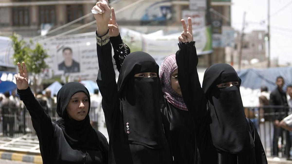 iran backed houthis implement gender segregation at sanaa university college