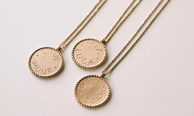 meghan markle’s ‘engraved’ ariel gordon imperial disc pendant necklace