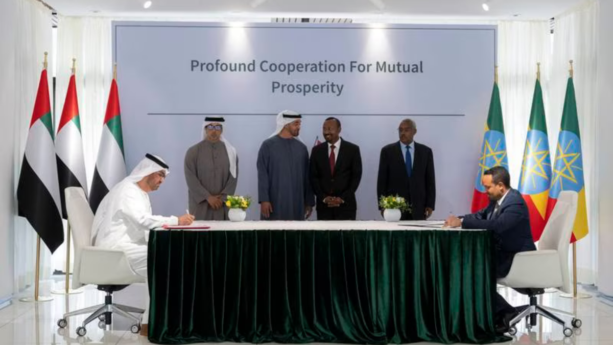 uae and ethiopia forge collaborations to address climate challenges and promote sustainability