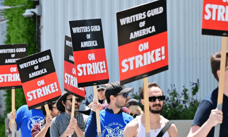 hollywood writers strike may end after writers guild of america announcement