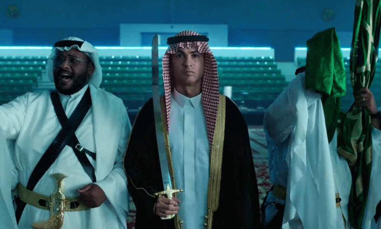 like an arabian prince, cristiano ronaldo shatters hearts