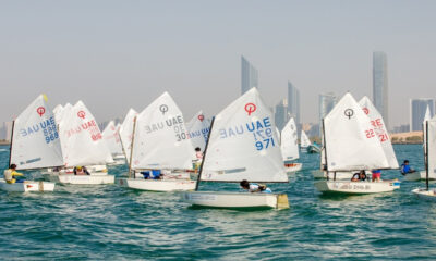 optimist sailing championship sets sail in abu dhabi, a global spectacle