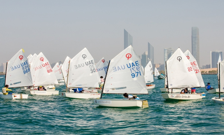 optimist sailing championship sets sail in abu dhabi, a global spectacle