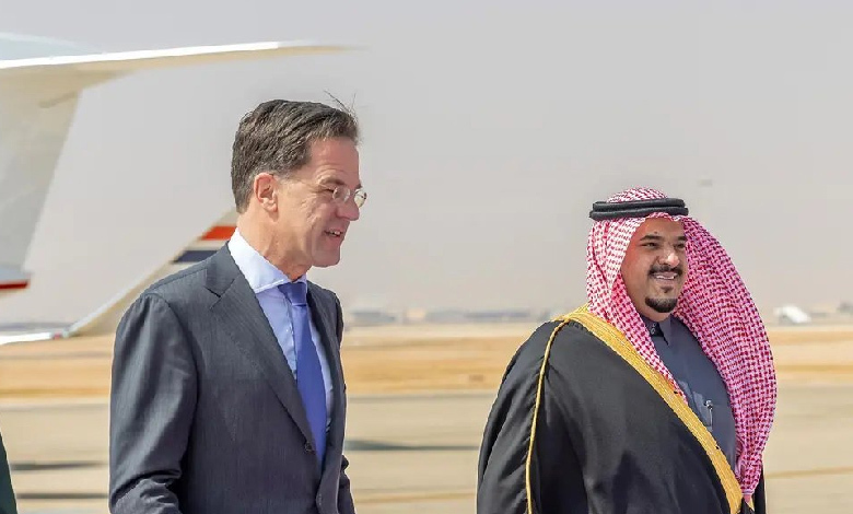 Dutch PM Mark Rutte in Riyadh on official visit, talks to involve Gaza crisis