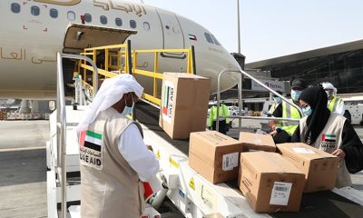 uae sends 50 tonnes of food supplies to ukraine humanitarian support