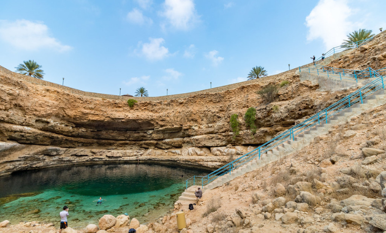 bimmah sinkhole and wadi al arbeieen