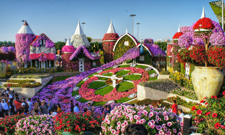 visit the dubai miracle garden