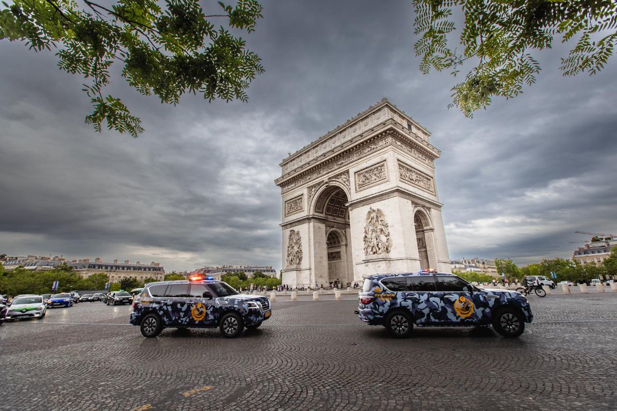 Qatari security forces arrive in Paris for 2024 Olympics