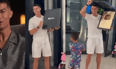 cristiano ronaldo breaks youtube records with new channel gets 1 million within 90 minutes