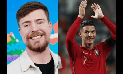 cristiano ronaldo, mrbeast, youtube,