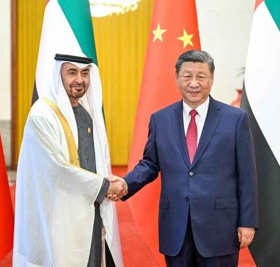 httpsthegulfindependent.commohamed bin zayed congratulates xi jinping of 40th anniversary of uae china bilateral relations