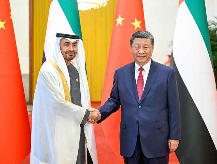 httpsthegulfindependent.commohamed bin zayed congratulates xi jinping of 40th anniversary of uae china bilateral relations