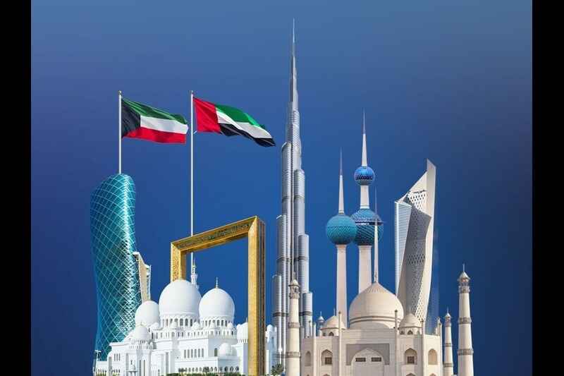 uae president kuwait emir map strategic vision for enhanced partnership