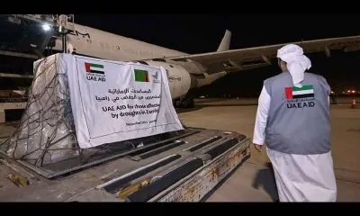 uae sends humanitarian aid planes to zambia and guinea conakry as natural disasters threaten people