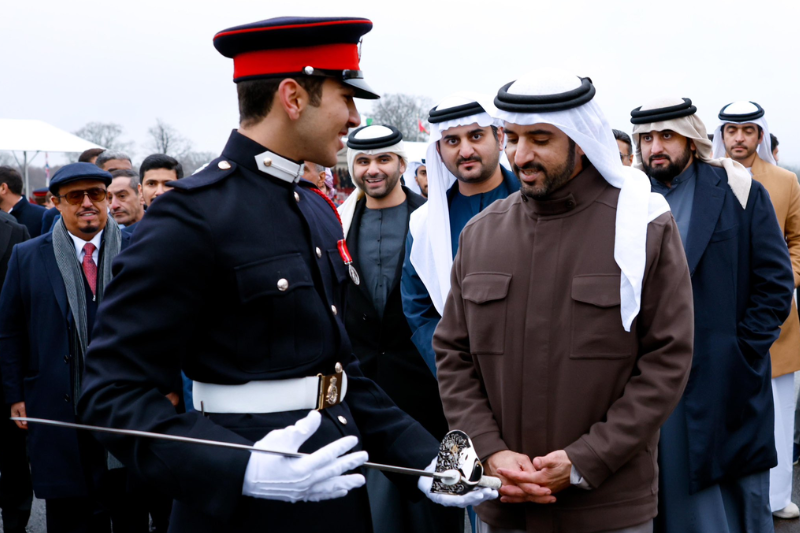 Dubai Ruler's grandson honoured as 'best cadet' as Sandhurst in UK