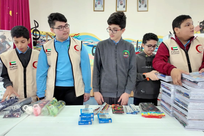 Gaza Receives Educational Support from UAE under 'Operation Chivalrous Knight 3'