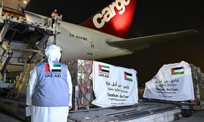 UAE sends critical humanitarian aid to Gaza to support Palestinian people