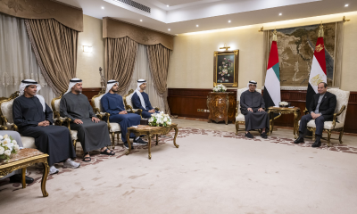 UAE and Egyptian presidents discuss fraternal relations in Cairo