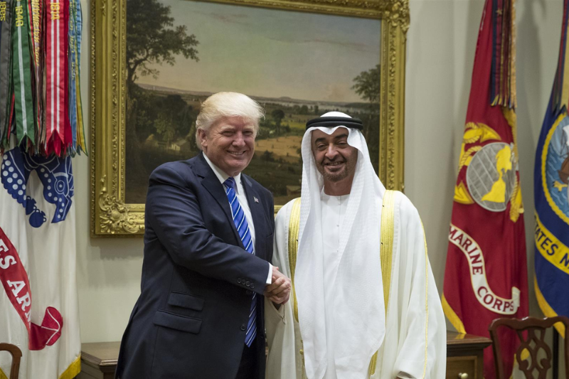 Mohamed bin Zayed and Donald Trump discuss strategic bilateral relations in phone call