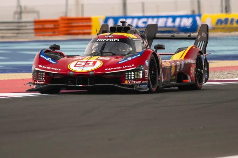 Ferrari Makes History with 1-2-3 Finish at WEC Season Opener in Qatar