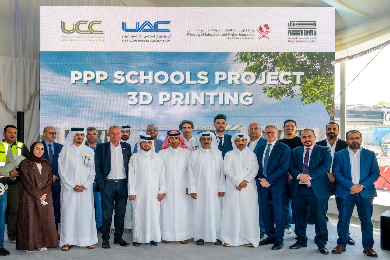 Qatar 3D printed construction