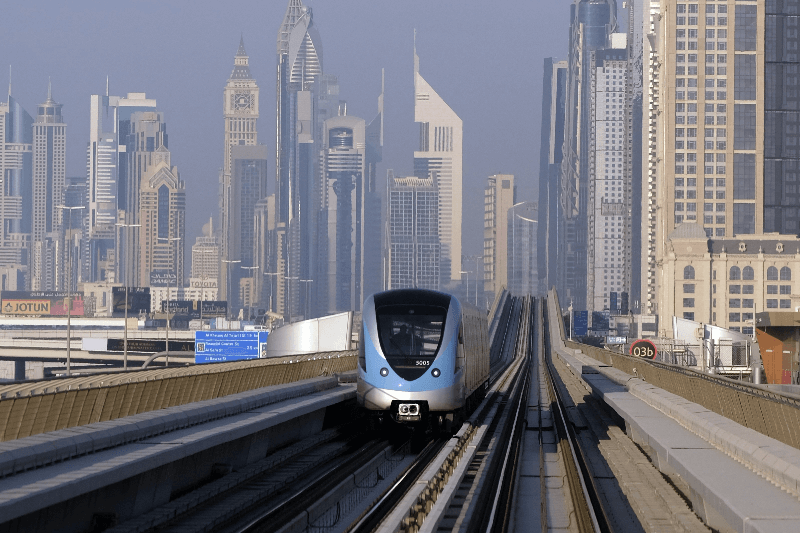 dubai metro timings & routes 2025
