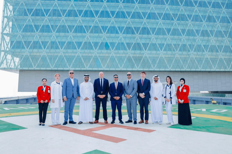 vertiport skycare for air ambulance services