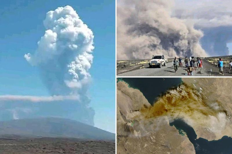 Ethiopia Volcano Eruption Disrupts India–UAE Flights