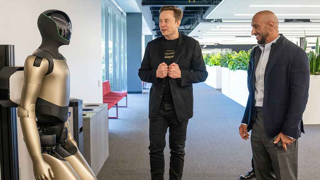 UAE President AI talks with Elon Musk