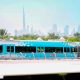 Dubai Metro Blue Line route