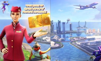 Qatar Airways QVerse Island Fortnite