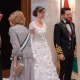 royal wedding reception princess rajwa al hussein flaunts dolce gabbana gown