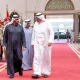 uae president's fraternal visit to kuwait