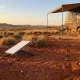 set up starlink for desert camping