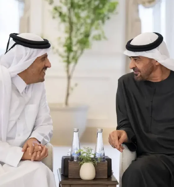 qatar pm discusses bilateral ties