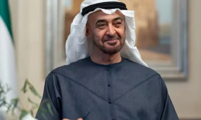 uae president heads to germany
