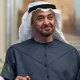 uae president heads to germany