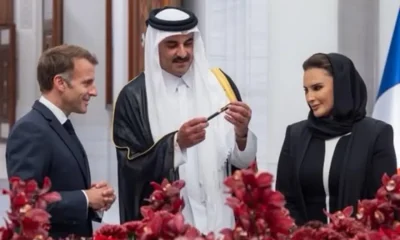 Qatar Macron Visit