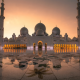 Worshippers gather for special rain prayer at a UAE mosque